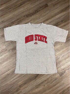 Ohio State Buckeyes Mens Size XL Gray Pro Edge NCAA T-Shirt Free Shipping